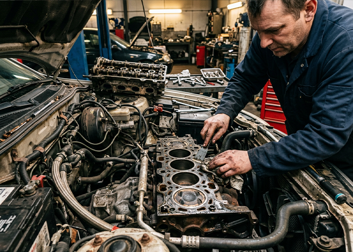 Porsche Conta Yanığı Tamiri