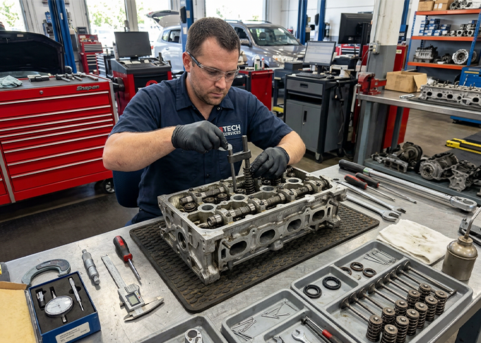 Porsche Silindir Kapağı Revizyonu